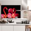 Backsplash flamingo's - Afbeelding 3