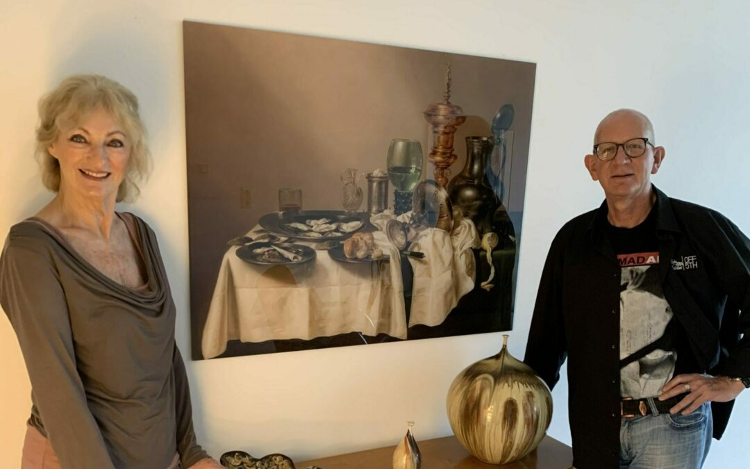 Muurdecoratie met Oude Meester