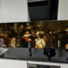 Spatscherm met Nachtwacht van Rembrandt van Rijn
