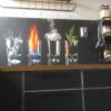 The 4 elements: water, vuur, lucht, aarde