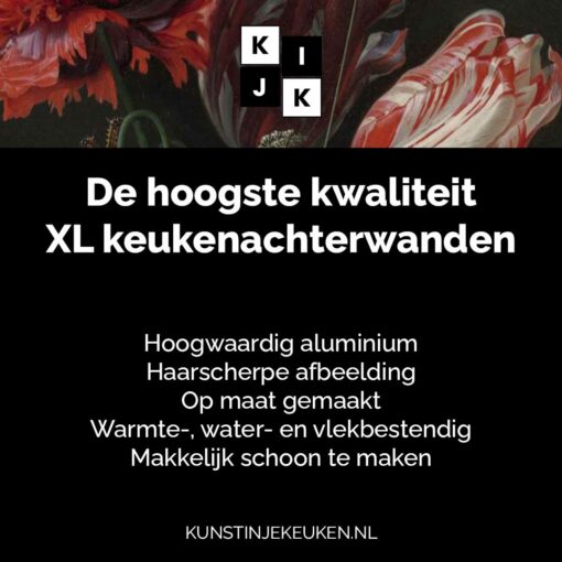 kwaliteit XL keukenachterwanden