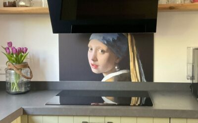 Keukenspatplaat Meisje met de Parel van Vermeer
