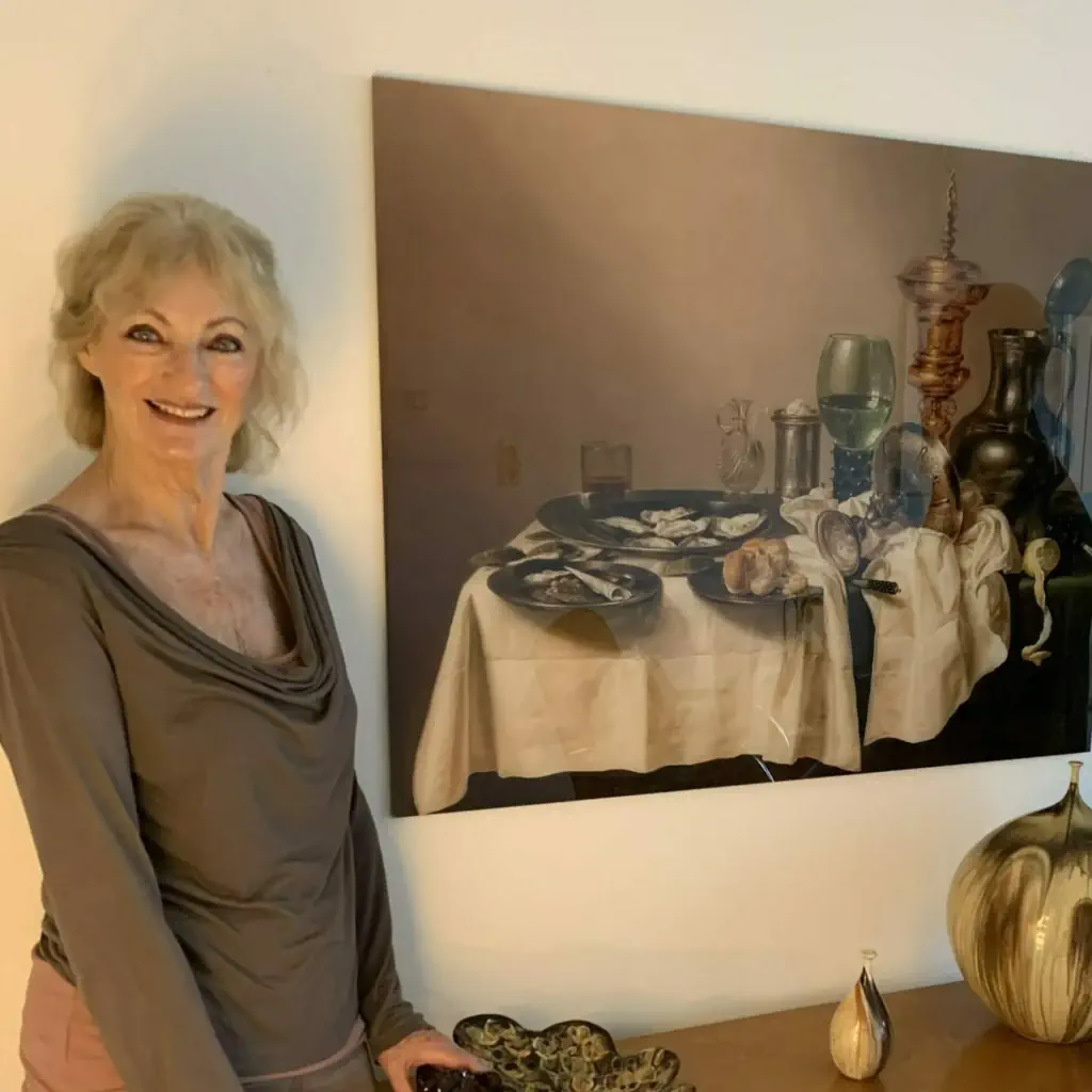 Muurdecoratie met Oude Meester