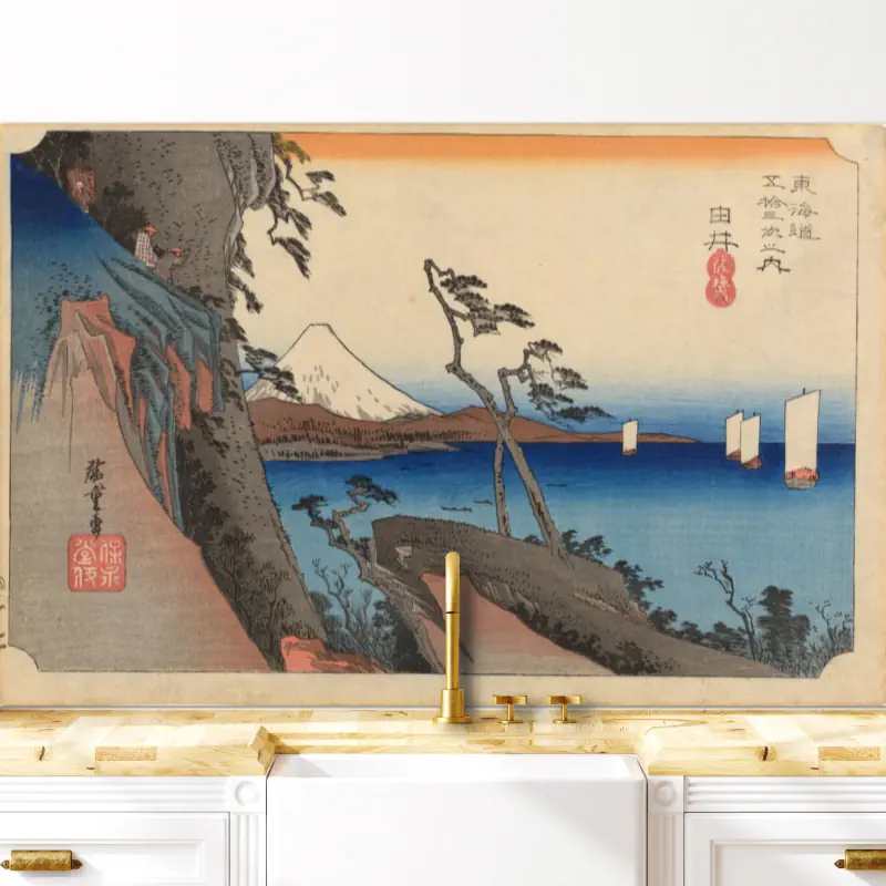 53 Stations langs de Tokaido van Hiroshige 53 Stations langs de Tokaido van Hiroshige - Afbeelding 5