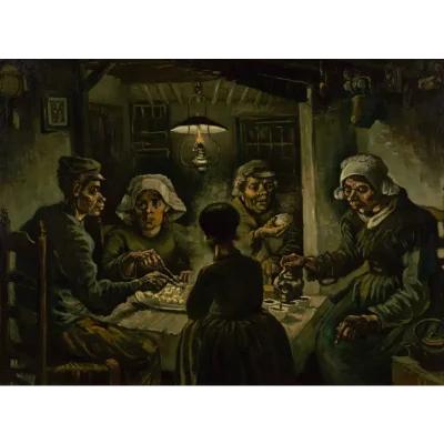 de-aardappeleters-door-van-gogh
