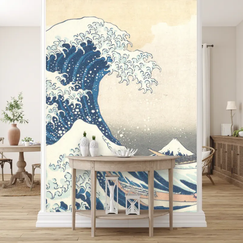 De Grote Golf bij Kanagawa van Hokusai De Grote Golf bij Kanagawa van Hokusai - Afbeelding 4