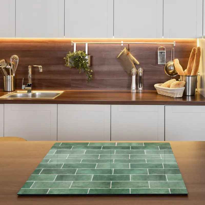 Groen Marmeren Tegeldesign Groen Marmeren Tegeldesign - Afbeelding 3