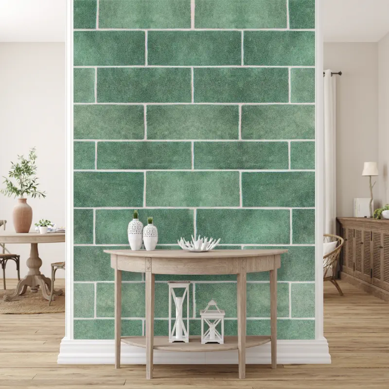 Groen Marmeren Tegeldesign Groen Marmeren Tegeldesign - Afbeelding 4