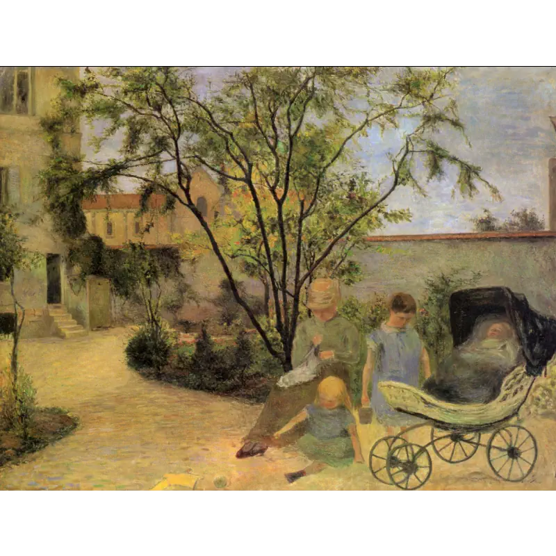 Het Schildersgezin in de Tuin van Paul Gauguin het-schildersgezin-in-de-tuin-van-gauguin