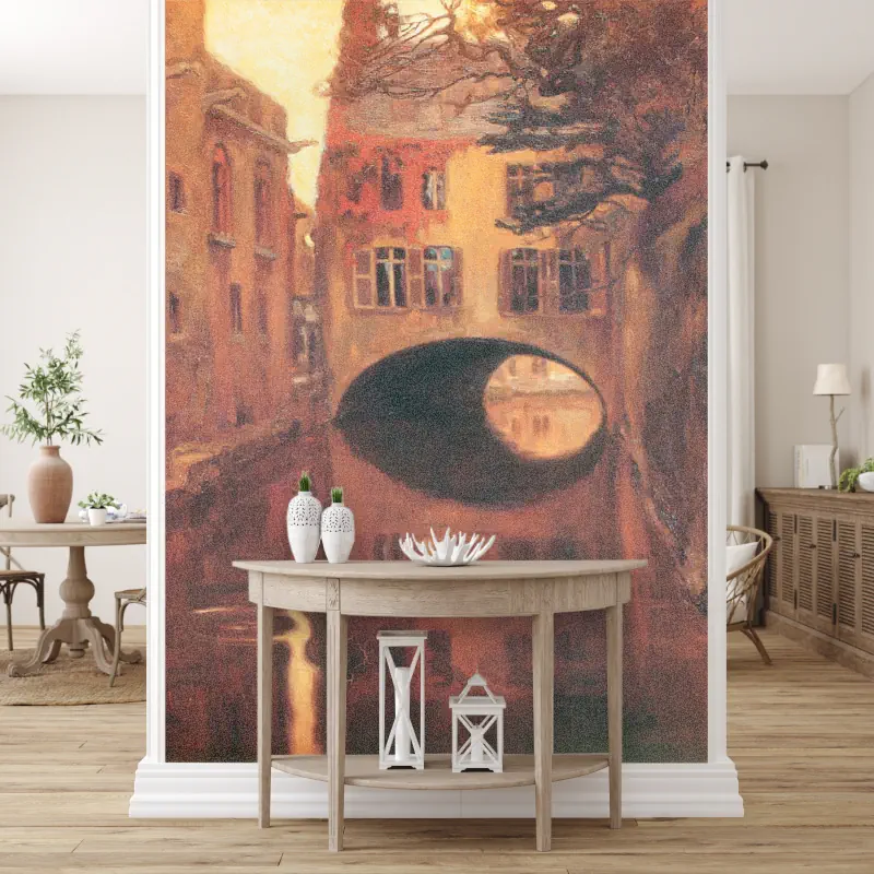 Huis op een Brug van Diego Riviera Huis op een Brug van Diego Riviera - Afbeelding 4