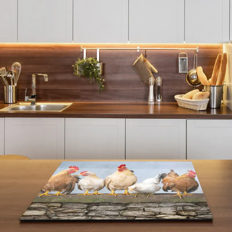 Kippen op een Muur Kippen op een Muur - Afbeelding 3