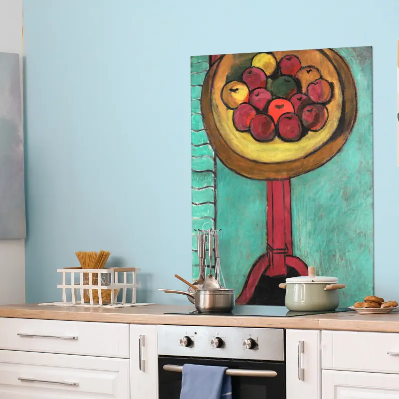 Schaal met Appels op een Tafel van Matisse Schaal met Appels op een Tafel van Matisse - Afbeelding 2