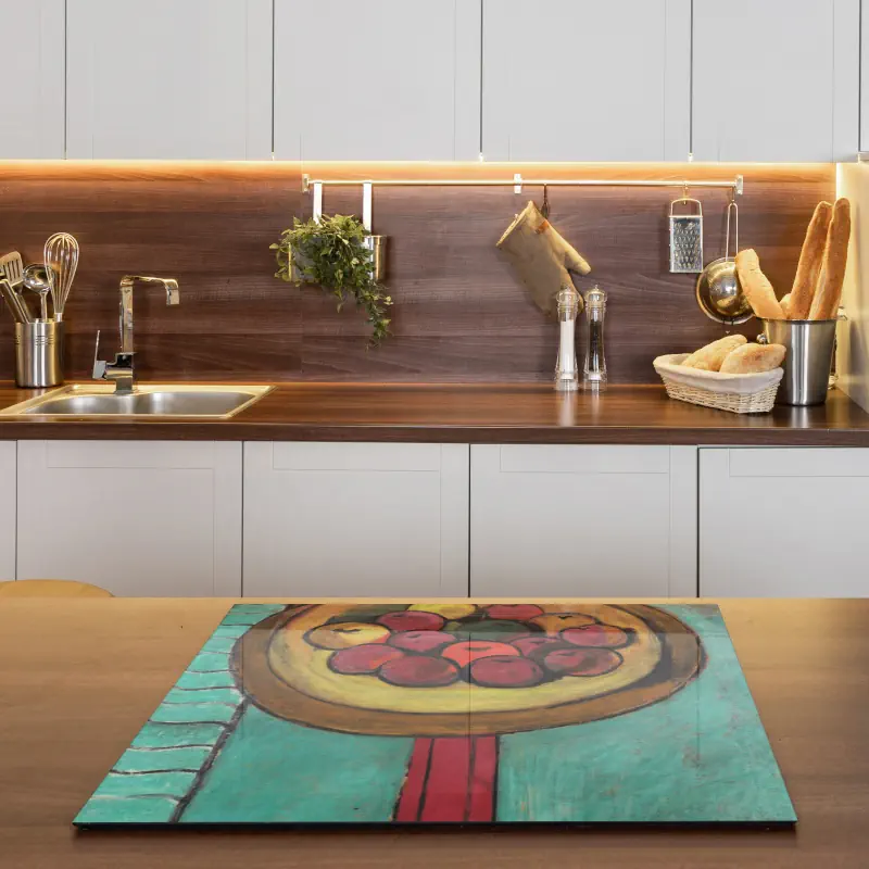 Schaal met Appels op een Tafel van Matisse Schaal met Appels op een Tafel van Matisse - Afbeelding 3