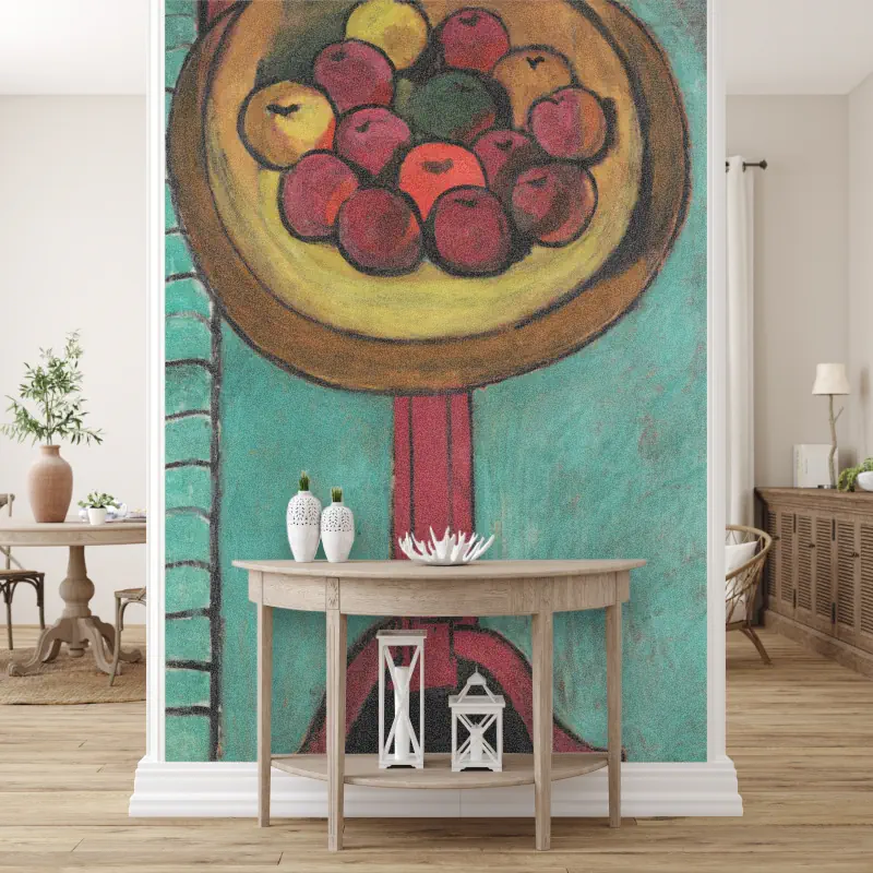 Schaal met Appels op een Tafel van Matisse Schaal met Appels op een Tafel van Matisse - Afbeelding 4