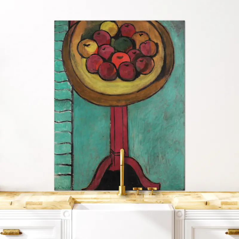 Schaal met Appels op een Tafel van Matisse Schaal met Appels op een Tafel van Matisse - Afbeelding 5
