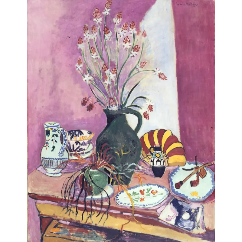 Stilleven met Affodillen van Matisse stilleven-met-affodillen-van-matisse