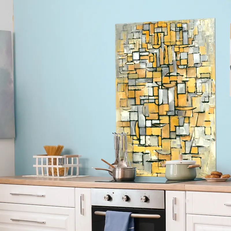 Tableau Nummer 1 van Mondriaan Tableau Nummer 1 van Mondriaan - Afbeelding 2