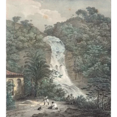 tijuca-waterval-van-johann-rugendas