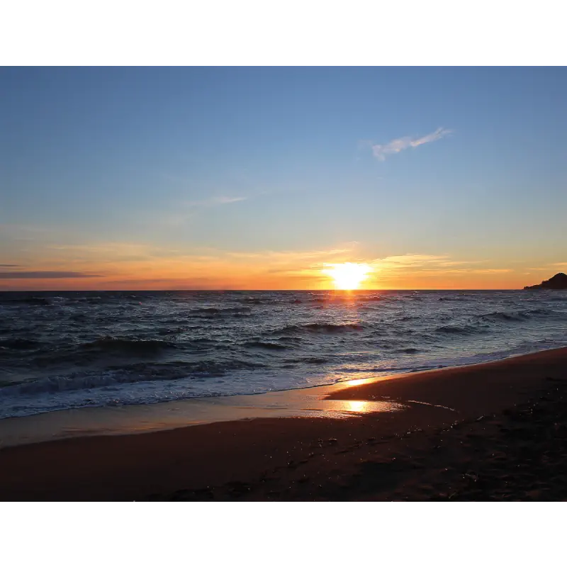 Zonsondergang op het Strand zonsondergang-op-het-strand