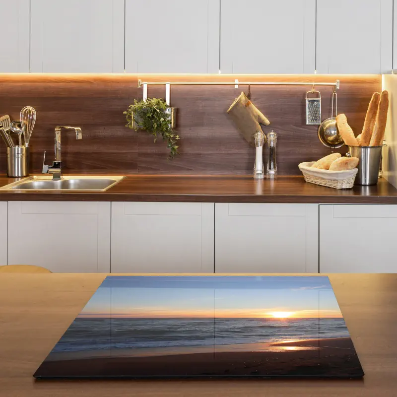 Zonsondergang op het Strand Zonsondergang op het Strand - Afbeelding 3