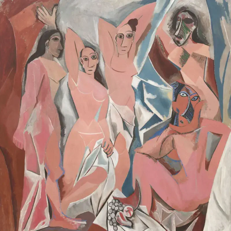 de-jonge-dames-bij-avignon-van-picasso-popimg de jonge dames bij avignon van picasso popimg