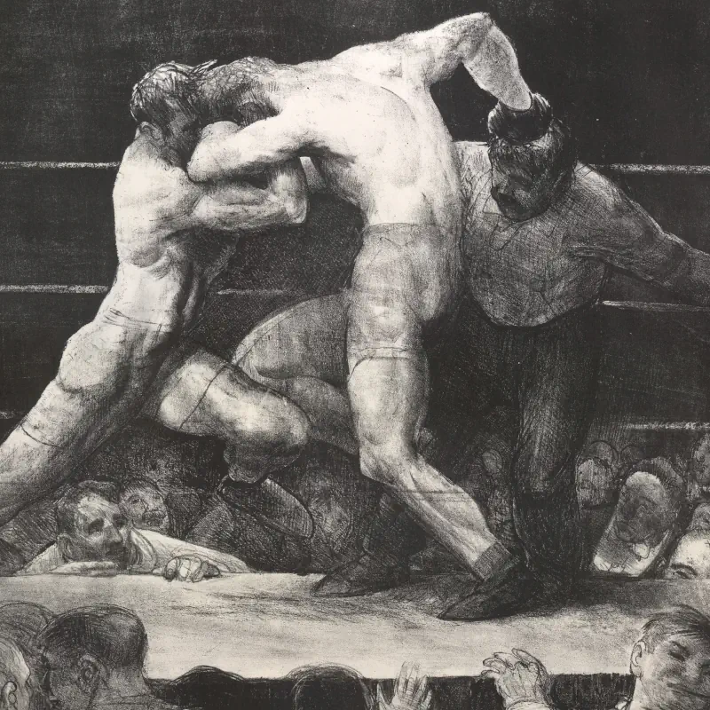 de-knockout-van-george-bellows de knockout van george bellows