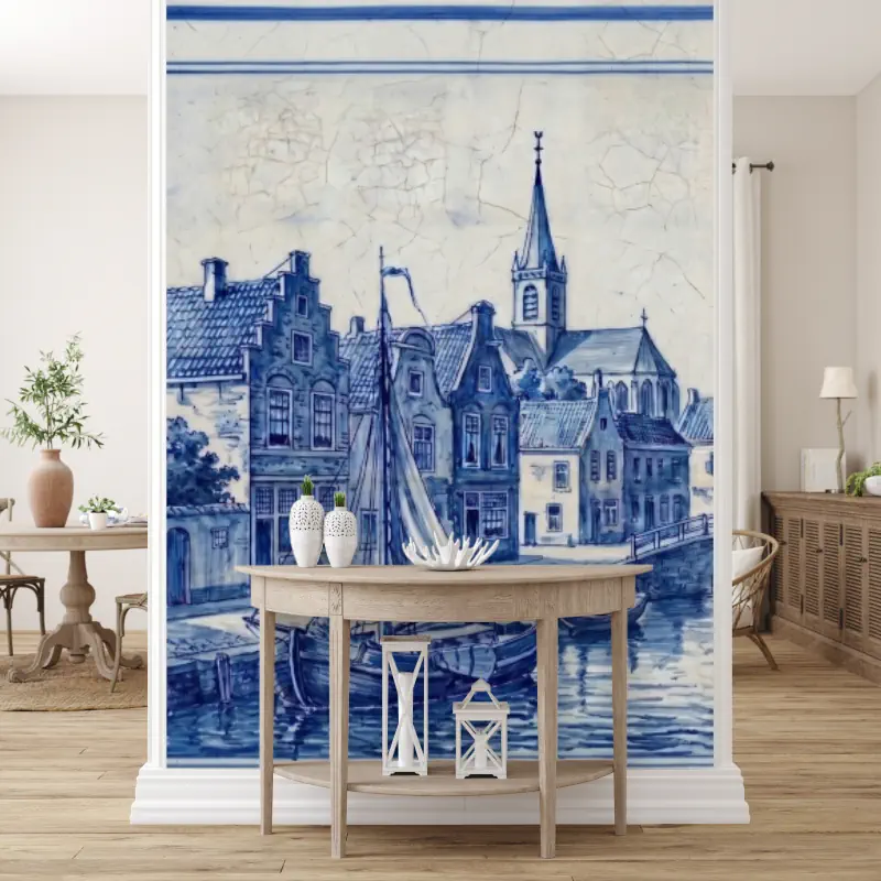 Zicht op een Oud Vissersdorp Zicht op een Oud Vissersdorp 03