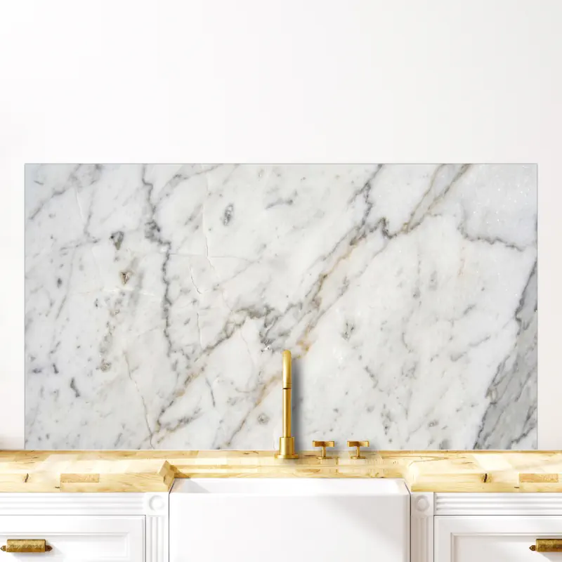 Marmerlook Carrara Type 03 marmerlook-keuken-achterwand-carrara-type-03D