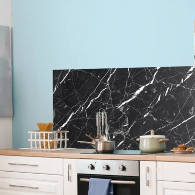 marmerlook-keuken-achterwand-nero marquina-type-06A