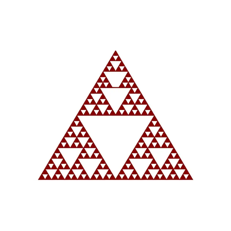 Sierpinski Gasket Fractal Type 01 Sierpinskys-Gasket-Fractal-Type-01